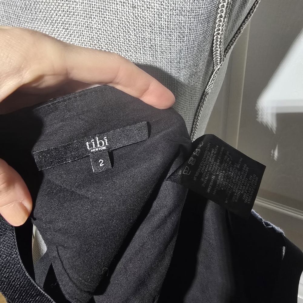 TIBI patchwork Raffia Tank Top - Picture 5 of 6